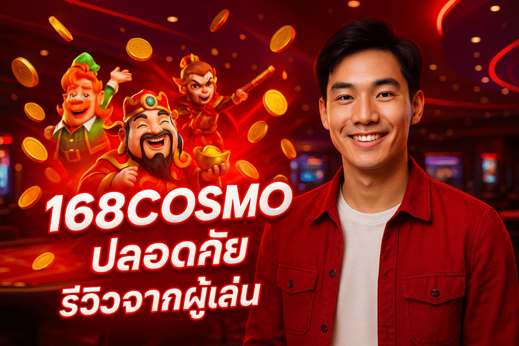 168COSMO ปลอดภัย รีวิวจากผู้เล่น