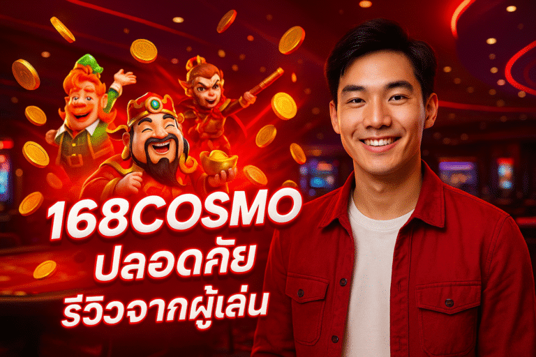 168COSMO ปลอดภัย รีวิวจากผู้เล่น