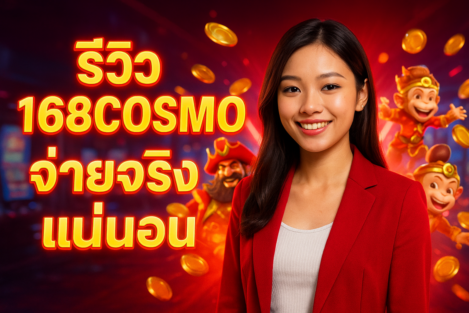รีวิว 168COSMO จ่ายจริงแน่นอน