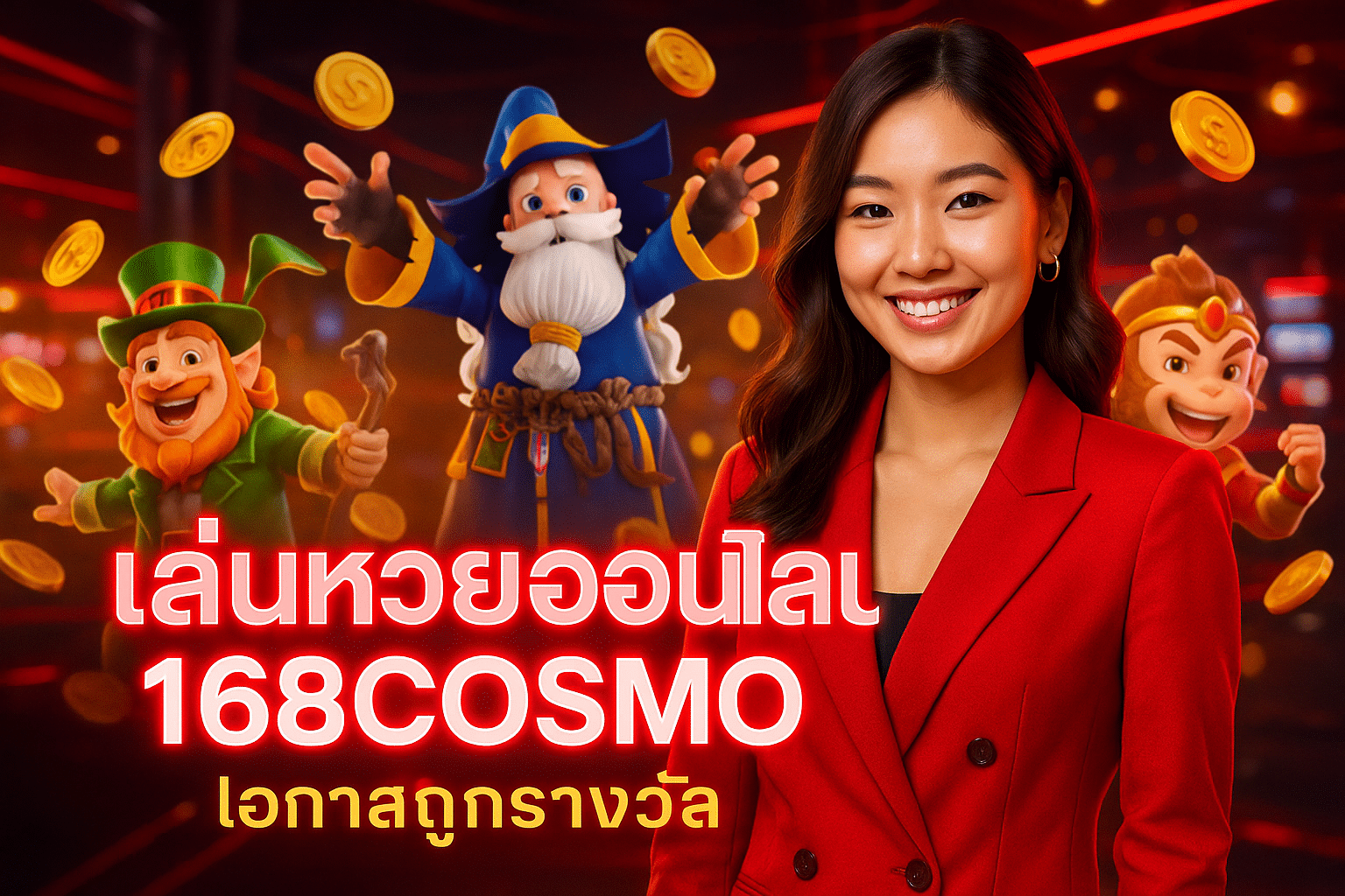 เล่นหวยออนไลน์ 168COSMO โอกาสถูกรางวัล
