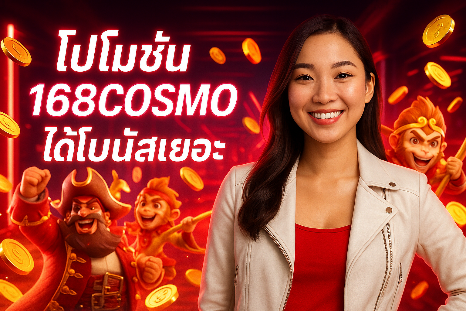 โปรโมชั่น 168COSMO ได้โบนัสเยอะ